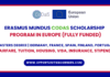 Erasmus Mundus CODAS Scholarship
