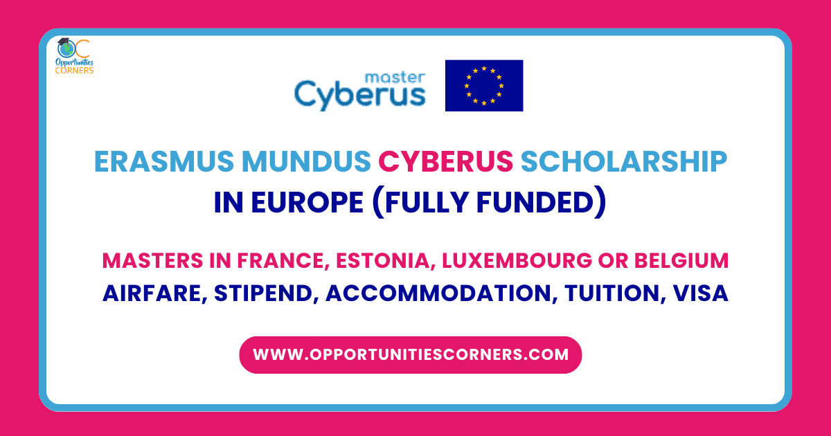 Erasmus Mundus CYBERUS Scholarship