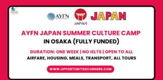 AYFN JAPAN Summer Culture Camp 2025