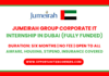 Jumeirah Group Corporate IT Internship 2025