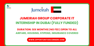 Jumeirah Group Corporate IT Internship 2025