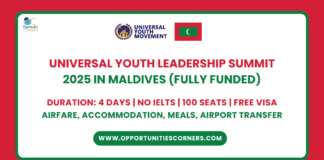 Universal Youth Leadership Summit 2025 in MALDIVES