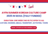 AYFN Summer Korean Culture Camp 2025