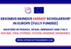 Erasmus Mundus EMIMEP Scholarship