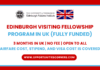 Edinburgh Visiting Fellowship Program