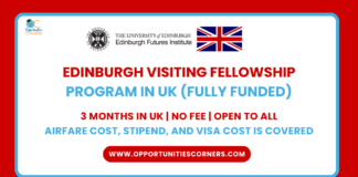 Edinburgh Visiting Fellowship Program