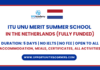 ITU UNU MERIT Summer School 2025 in Netherlands