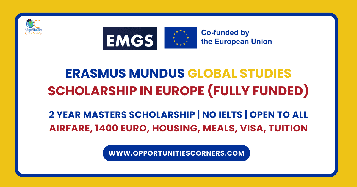 Erasmus Mundus GLOBAL STUDIES Scholarship