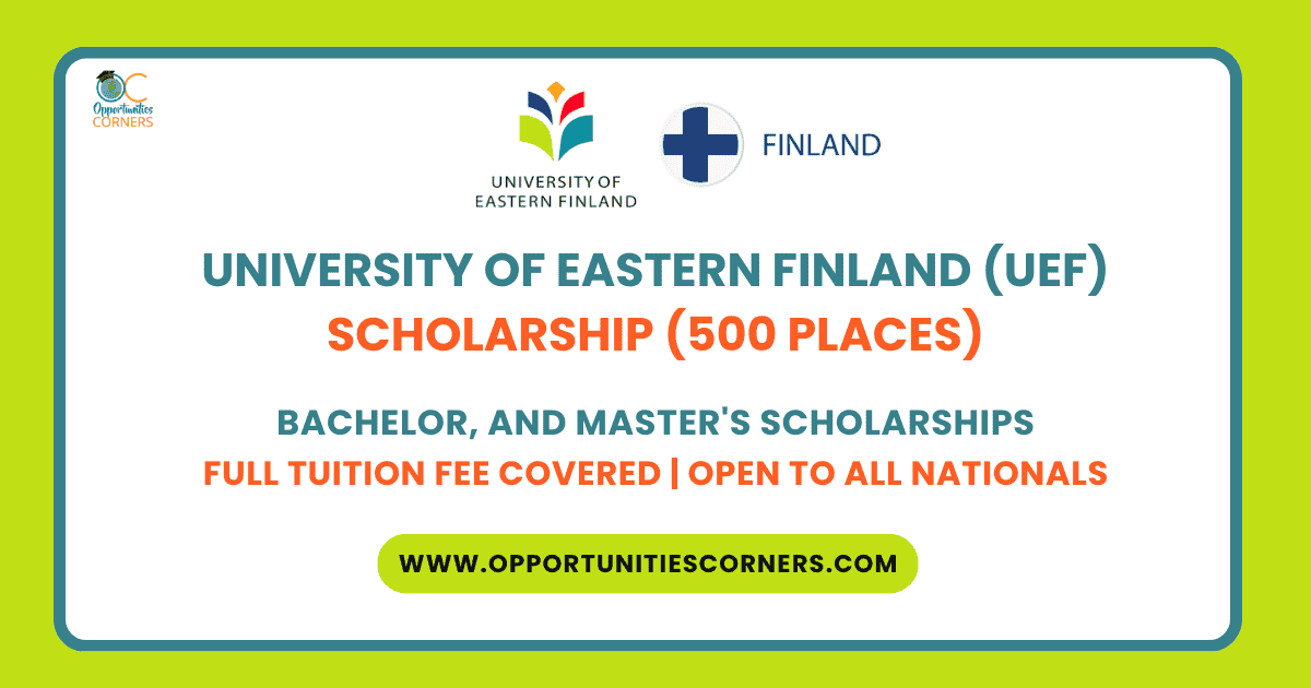 University of Eastern Finland (UEF) Scholarship