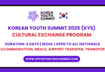 Korean Youth Summit 2025