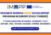 Erasmus Mundus IMAPP Scholarship