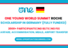 One Young World Summit Roche Scholarship 2025