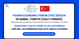 Young Economic Forum (YEF) 2025 in Turkiye
