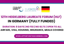 Heidelberg Laureate Forum (HLF) 2026 in Germany