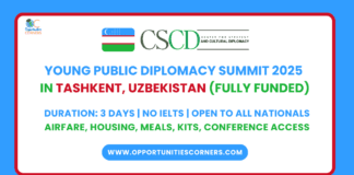 Young Public Diplomacy Summit 2025 in Tashkent
