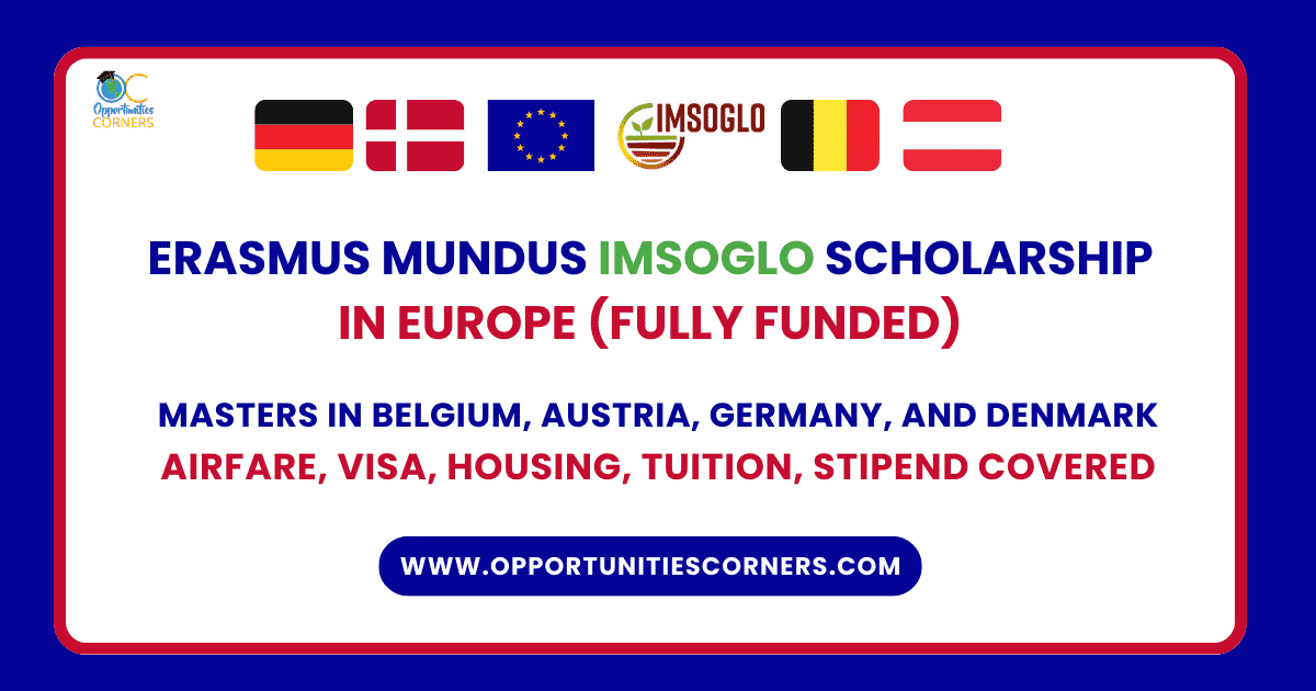 Erasmus Mundus IMSOGLO Scholarship