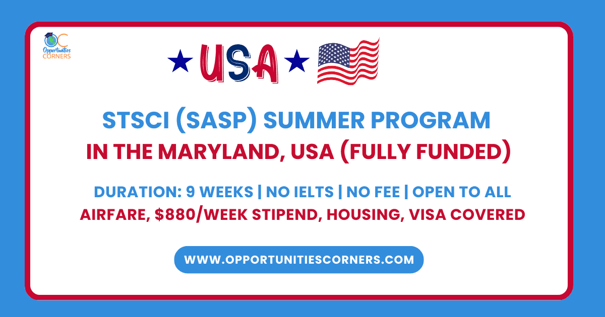 STScI SASP Summer Program 2025