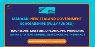 New Zealand Government Scholarships 2025