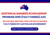 Australia Awards Scholarships 2026