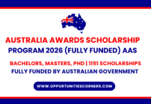 Australia Awards Scholarships 2026 (Fully Funded) AAS 2026 Australia Awards Scholarships 2026