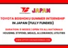 Toyota Boshoku Summer Internship Japan 2026
