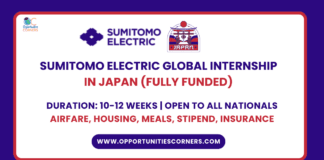 Sumitomo Electric Global Internship 2025 in Japan