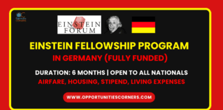 Einstein Fellowship Program 2026