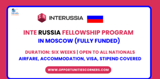 InteRussia Fellowship Program 2025