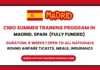 2026 CNIO Summer Training Program