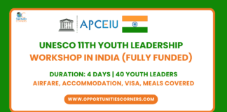 UNESCO 11th Youth Leadership Workshop