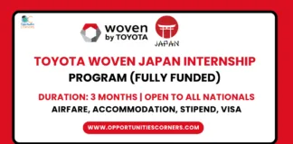 Woven Toyota Japan Internship 2026