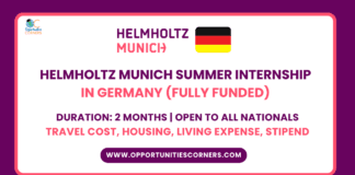 Helmholtz Munich Summer Internship 2025