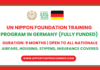 Nippon Foundation Training Program 2025 in Germany