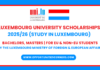Luxembourg University Scholarships
