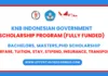 KNB Indonesian Government Scholarship