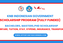 KNB Indonesian Government Scholarship