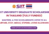 SIIT University Graduate Scholarship