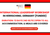 International Leadership Workshop 2025 in Germany