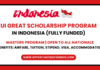 UI GREAT Scholarship 2025