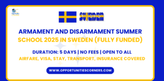 Armament and Disarmament Summer School 2025
