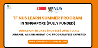 TF NUS LEARN Summer Program 2025