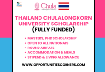 Thailand Chulalongkorn University Scholarship 2026 (Fully Funded) Thailand Chulalongkorn University Scholarship