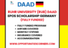 Ruhr University DAAD EPOS Scholarship 2026