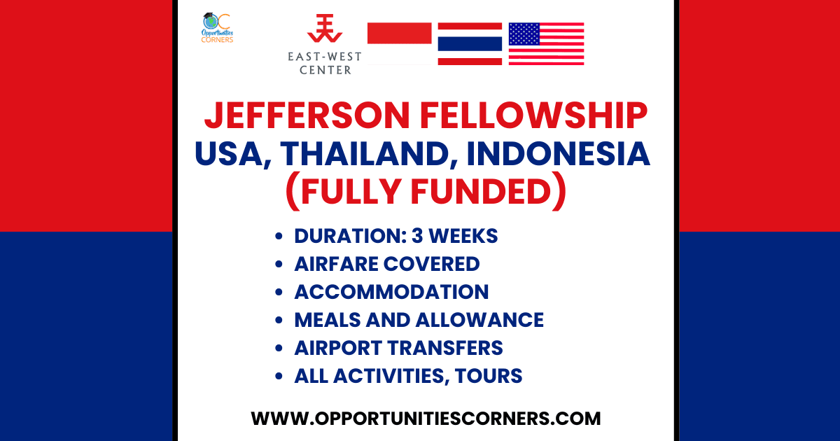 Jefferson Fellowship 2025