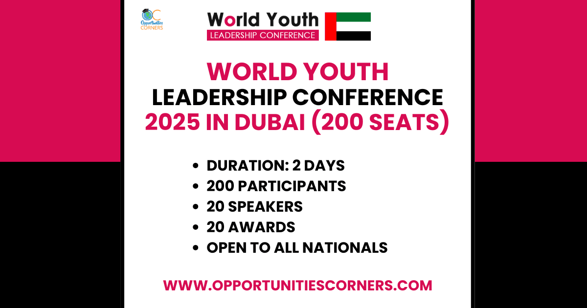 World Youth Leadership Conference 2025 in Dubai
