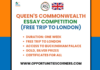 Queen's Commonwealth Essay Competition 2025