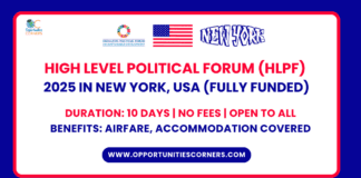 High Level Political Forum (HLPF) 2025