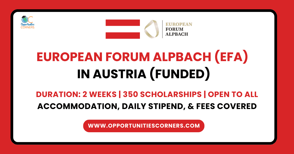 European Forum Alpbach 2025 in Austria