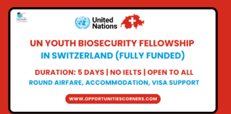 UN Youth Biosecurity Fellowship 2025