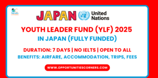 Youth Leader Fund (YLF) 2025 in Japan